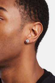 Moissanite Stud Earrings Unisex